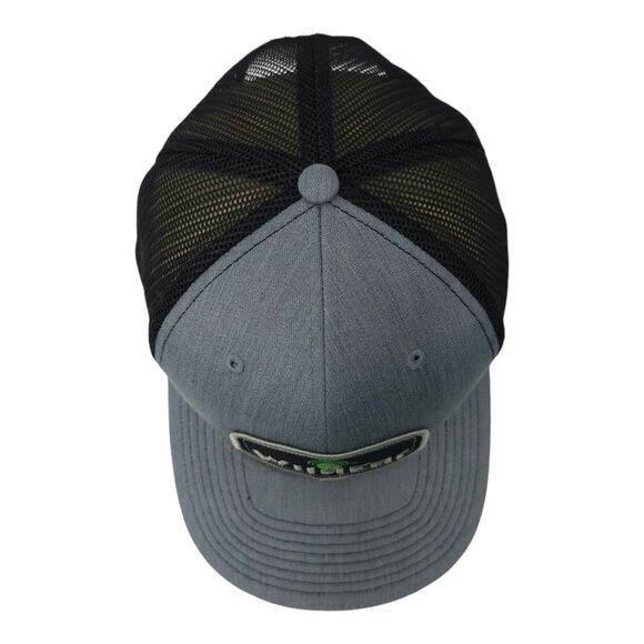 WildEar Patch Snapback Cap Back Mesh Trucker Baseball Hunter Protection Hat Gray - Picture 7 of 13